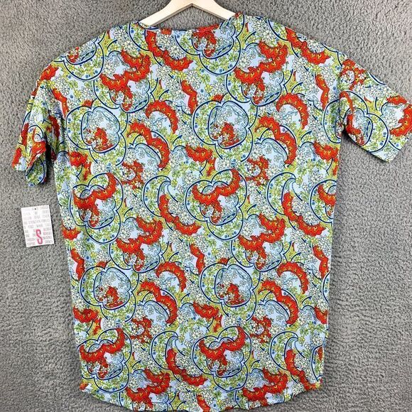 Lularoe‎ IRMA Tunic Womens Small NEW Colorful 90s Y2K Floral High Low Hem NWT - Picture 6 of 11